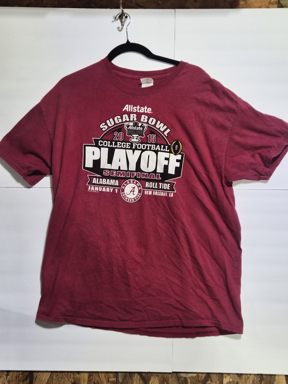 Gildan Maroon 2015 Sugar Bowl Playoff Graphic Tee